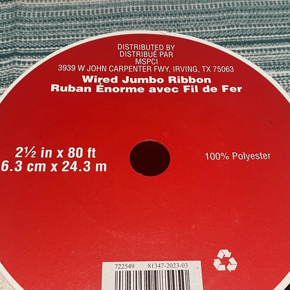 Celebrate It Red and Black Checkered Ribbon Collection - Picture 8 of 8